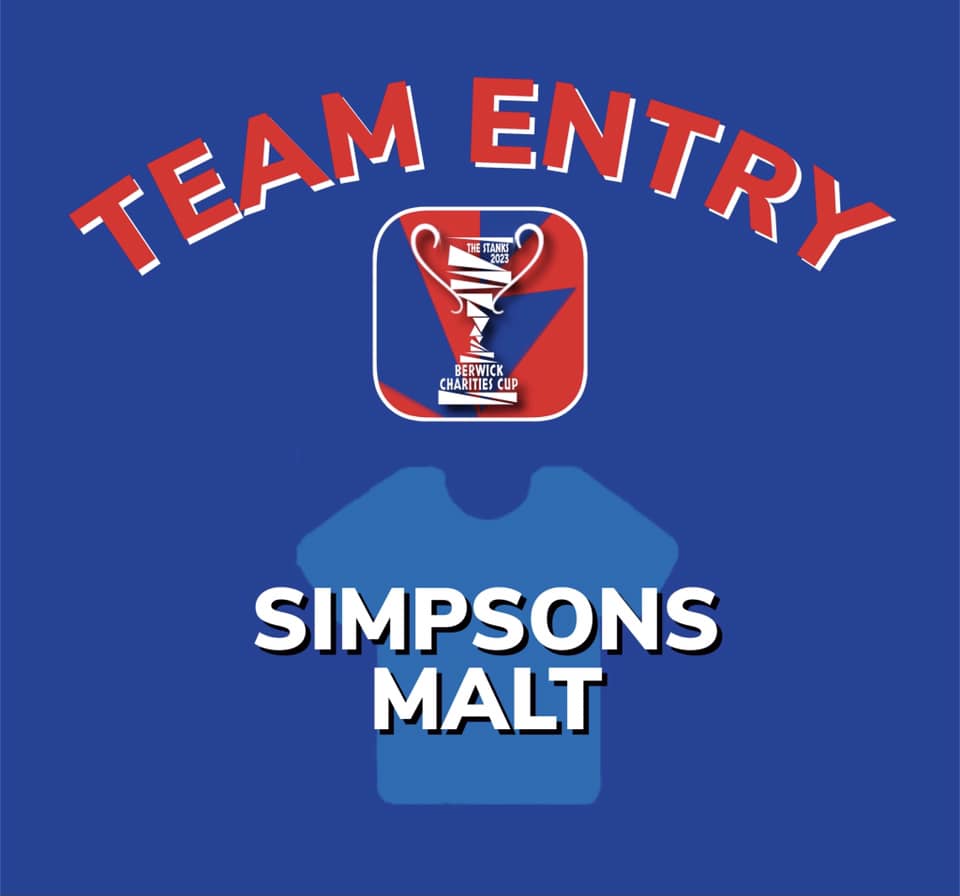 The Stanks Berwick Charities Cup 2023 Team - Simpsons Malt