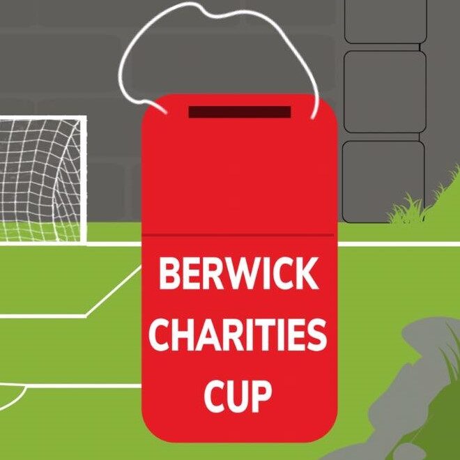 Berwick Charities Cup Collecting Tin The Stanks